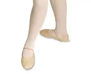 Chaussons cuir bi semelle