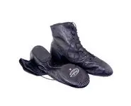 Bottines de danse en cuir
